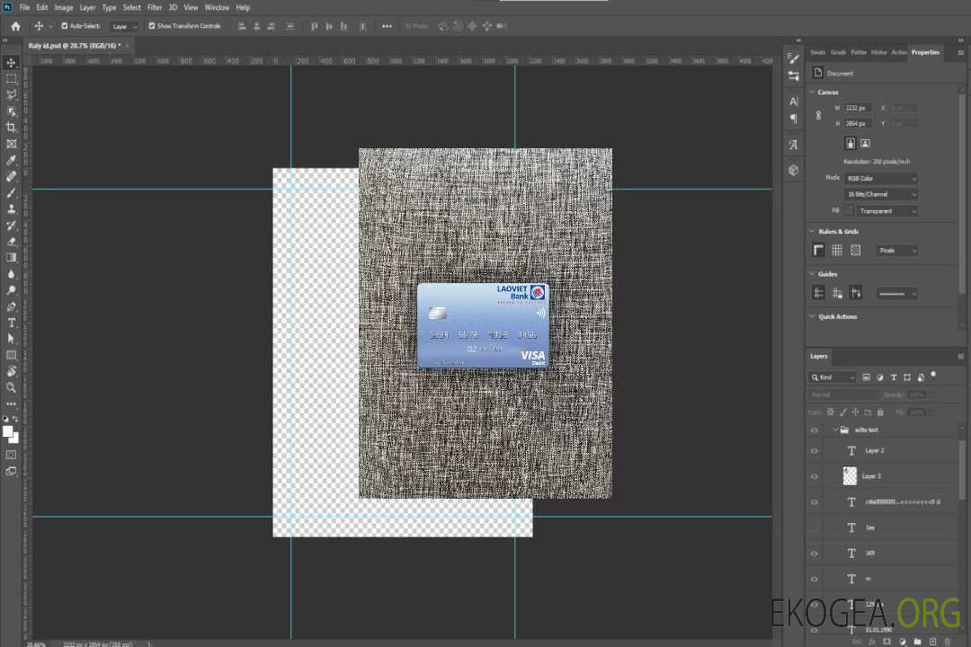 Laos Lao , Viet visa carte de débit photolook , template Laos Lao , Viet visa carte de débit photolook , template